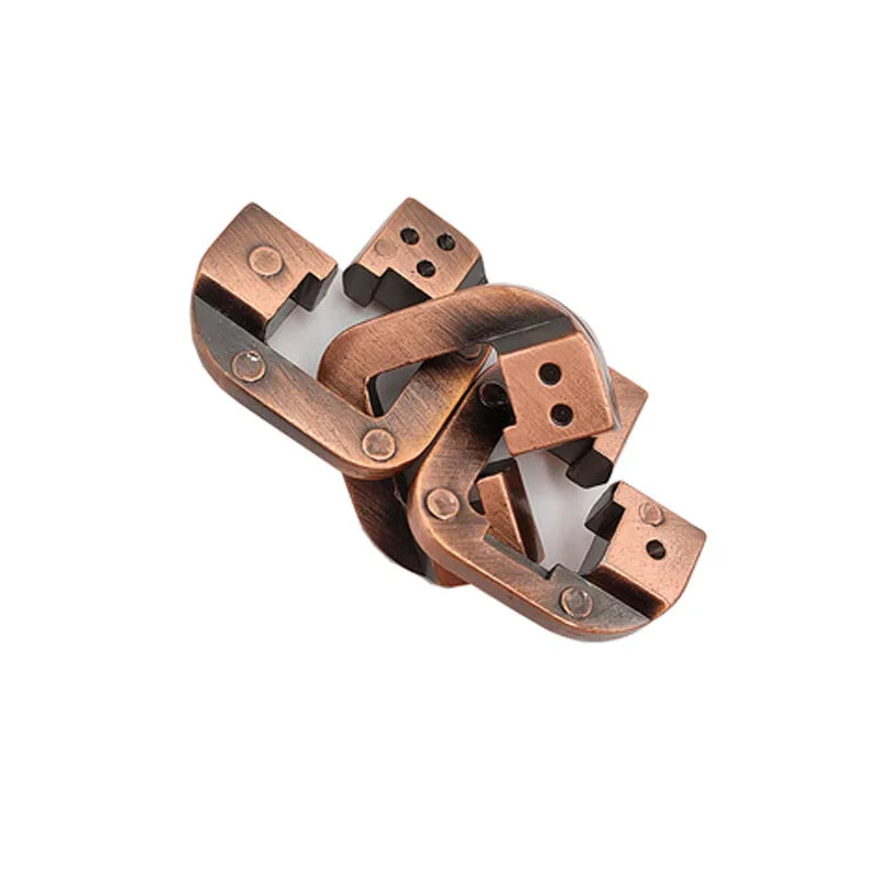 3D Metal Puzzle Toys for Children and Adults - IQ Brain Teaser and Casse Tete for Creative Minds