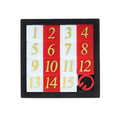 Sliding Number Puzzle Early Educational Math Toy Huarong Road Brain Teaser Test Montessori Educational Toy Sliding Puzzle Toy