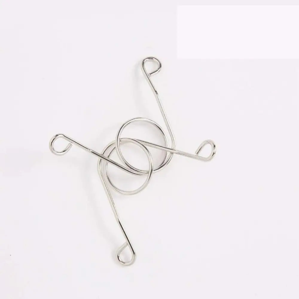 3D Metal Puzzle IQ Mind Teaser - Kong Ming Lock Interlocking Game for Adults and Children