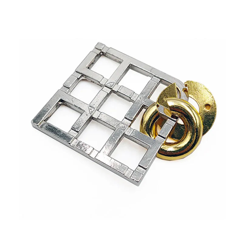 3D Metal Puzzle Toys for Children and Adults - IQ Brain Teaser and Casse Tete for Creative Minds