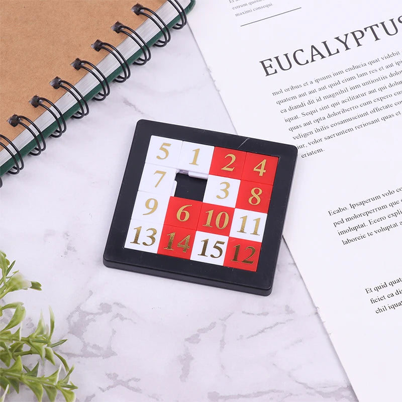 Engaging and Fun 1-15 Number Slide Puzzle - Boost Your Child's Brain Power with This Educational Toy!