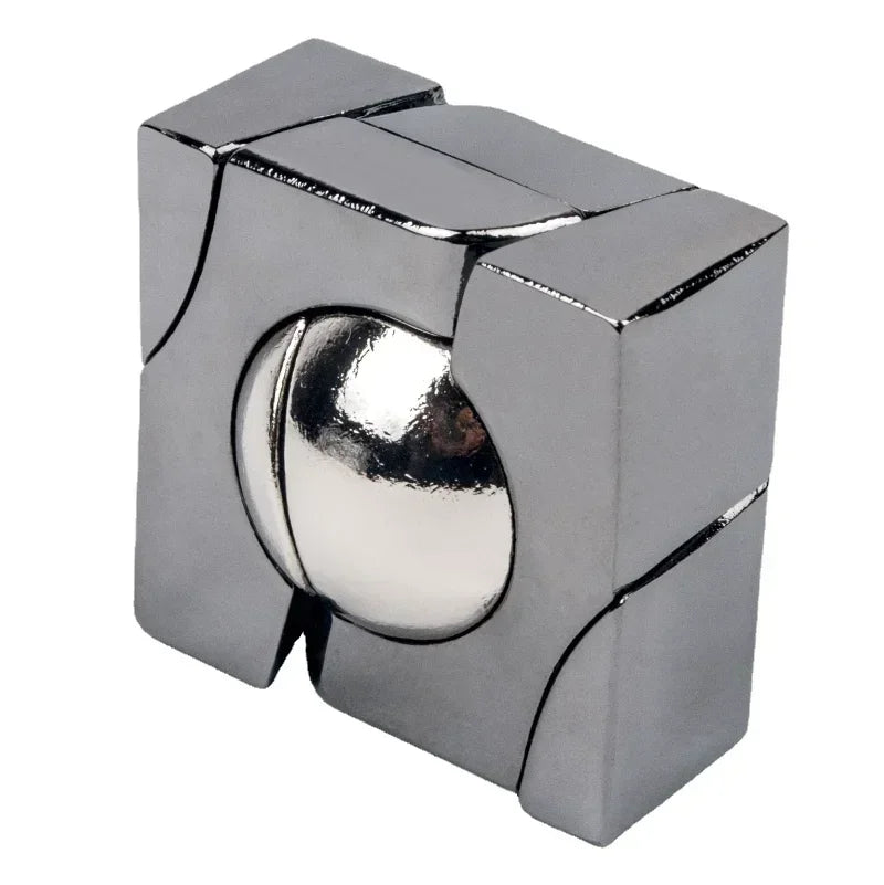 Engage Your Mind with the Creative Classic IQ Metal Brain Teaser - A Fun 3D Puzzle Game for All Ages!