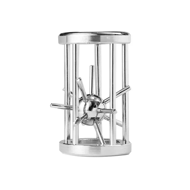 Engage Your Mind with the Creative Classic IQ Metal Brain Teaser - A Fun 3D Puzzle Game for All Ages!