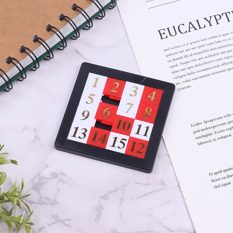 Engaging and Fun 1-15 Number Slide Puzzle - Boost Your Child's Brain Power with This Educational Toy!