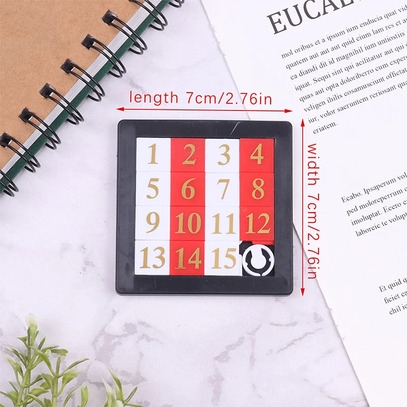 Engaging and Fun 1-15 Number Slide Puzzle - Boost Your Child's Brain Power with This Educational Toy!