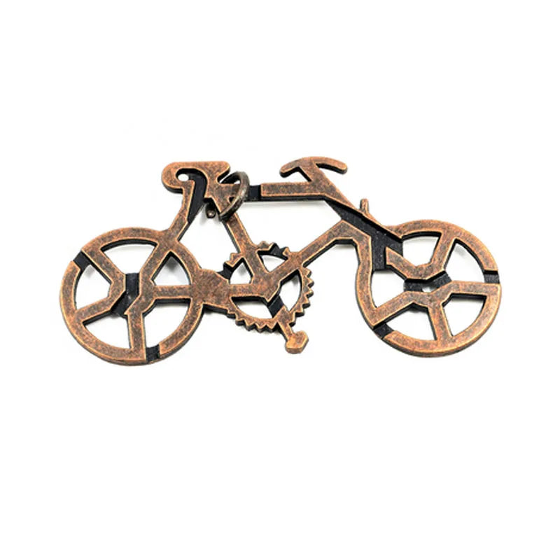 3D Metal Puzzle Toys for Children and Adults - IQ Brain Teaser and Casse Tete for Creative Minds