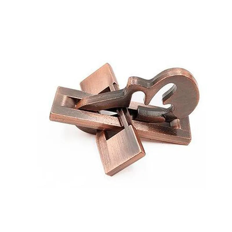 3D Metal Puzzle Toys for Children and Adults - IQ Brain Teaser and Casse Tete for Creative Minds