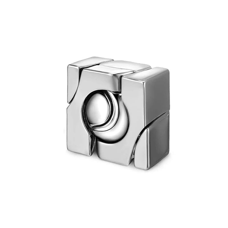 Metal Puzzle Brain Teaser IQ Test - Educational Mind Challenge for Adults and Children