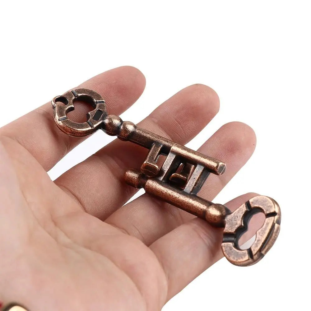 Unlock Your Mind with the Classic Intelligent Lock Toy - A Fun Brain Teaser for All Ages!