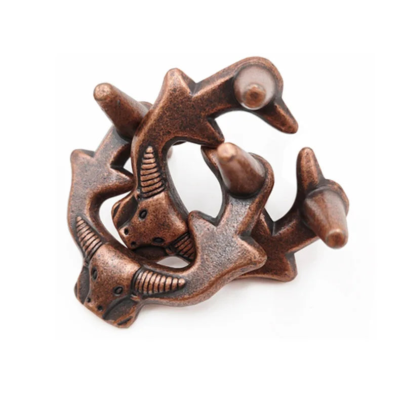 3D Metal Puzzle Toys for Children and Adults - IQ Brain Teaser and Casse Tete for Creative Minds
